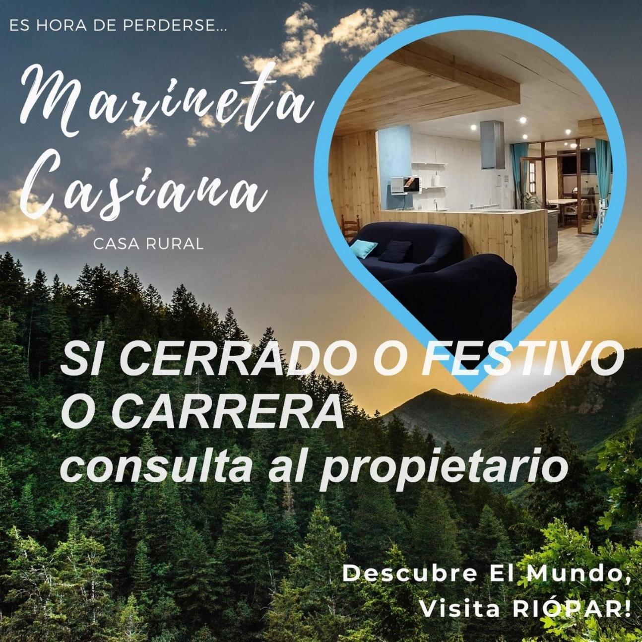Casa Rural Marineta Casiana - Riópar Buitenkant foto